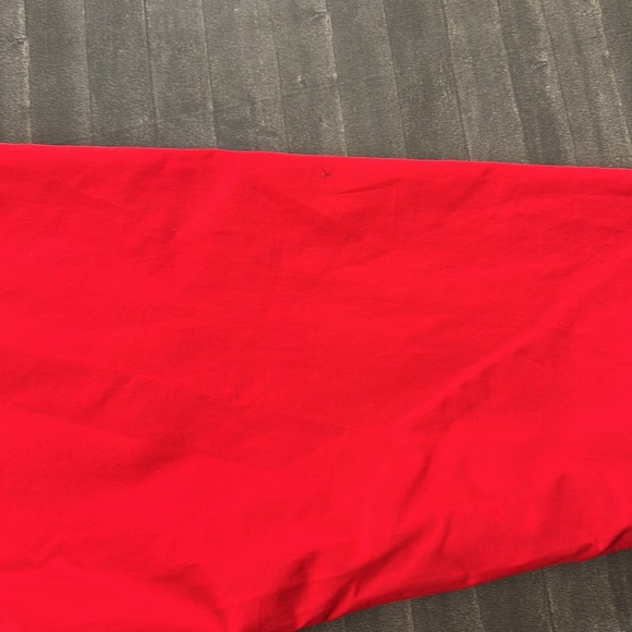 Woolrich Red Windbreaker Hooded Snap Button Jacket - Picture 10 of 11